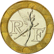 Moneda, Francia, Génie, 10 Francs, 2000, Paris, MBC+, Aluminio - bronce