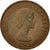 Munten, Groot Bretagne, Elizabeth II, 1/2 Penny, 1958, FR+, Bronze, KM:896