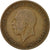 Coin, Great Britain, George V, 1/2 Penny, 1928, VF(30-35), Bronze, KM:837