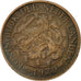Coin, Netherlands, Wilhelmina I, Cent, 1929, EF(40-45), Bronze, KM:152