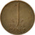 Moneda, Países Bajos, Wilhelmina I, Cent, 1948, BC+, Bronce, KM:175