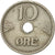 Moneta, Norwegia, Haakon VII, 10 Öre, 1926, EF(40-45), Miedź-Nikiel, KM:383