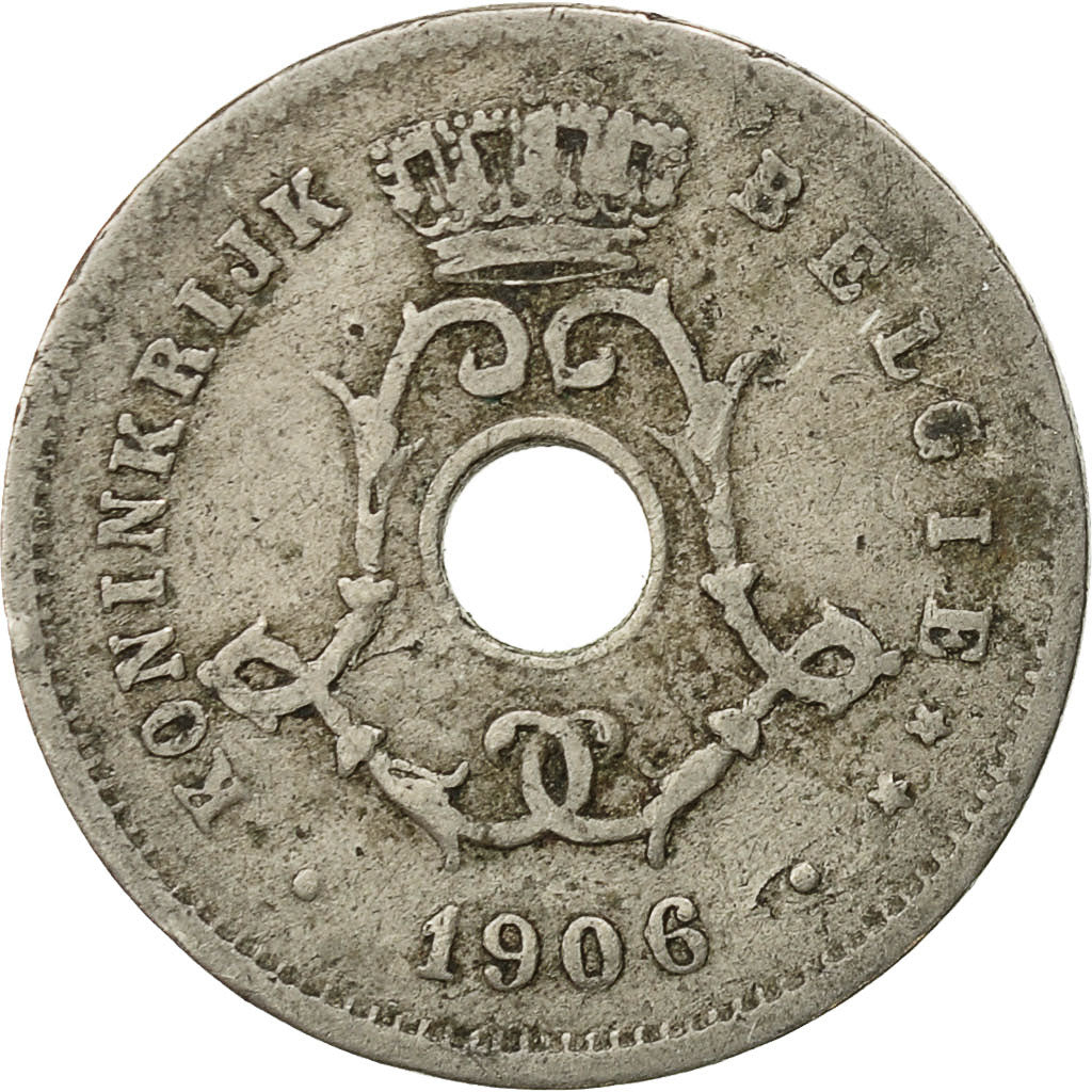 Münze, Belgien, 5 Centimes, 1908, S, Copper-nickel, KM:55
