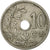 Münze, Belgien, 10 Centimes, 1904, S+, Copper-nickel, KM:52