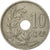 Münze, Belgien, 10 Centimes, 1927, SS, Copper-nickel, KM:86