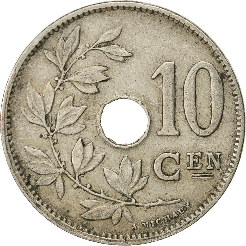 Coin, Belgium, 10 Centimes, 1928, VF(30-35), Copper-nickel, KM:86