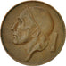 Coin, Belgium, 50 Centimes, 1953, EF(40-45), Bronze, KM:145