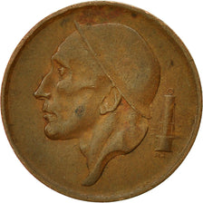 Coin, Belgium, 20 Centimes, 1954, VF(30-35), Bronze, KM:147.1