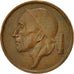 Coin, Belgium, 20 Centimes, 1958, EF(40-45), Bronze, KM:146
