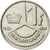 Moneta, Belgia, Franc, 1989, EF(40-45), Nikiel platerowany żelazem, KM:170