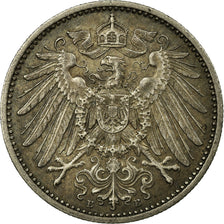 Münze, GERMANY - EMPIRE, Wilhelm II, Mark, 1909, Muldenhütten, SS+, Silber