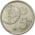 Monnaie, Espagne, Juan Carlos I, 5 Pesetas, 1981, TTB, Copper-nickel, KM:817