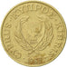 Monnaie, Chypre, 5 Cents, 1985, TTB, Nickel-brass, KM:55.2