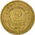 Moneta, Francia, Morlon, 2 Francs, 1935, Paris, BB, Alluminio-bronzo, KM:886
