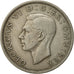 Moneda, Gran Bretaña, George VI, 1/2 Crown, 1947, MBC, Cobre - níquel, KM:866