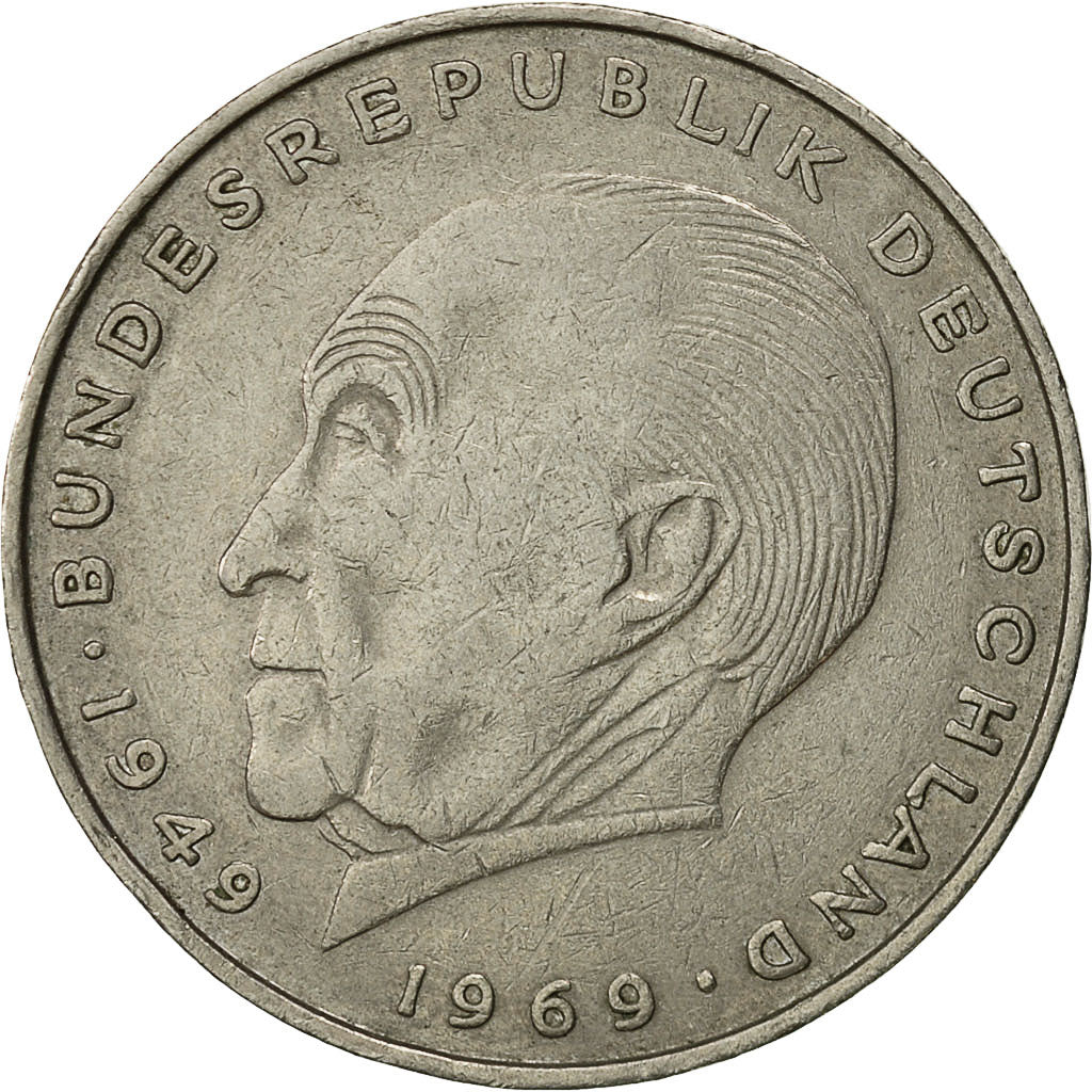 Münze, Bundesrepublik Deutschland, 2 Mark, 1973, Munich, SS, Copper-Nickel Clad