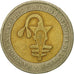 Coin, West African States, 200 Francs, 2003, Paris, VF(30-35), Bi-Metallic