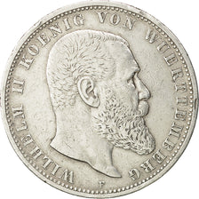 Moneta, Stati tedeschi, WURTTEMBERG, Wilhelm II, 5 Mark, 1903, Freudenstadt
