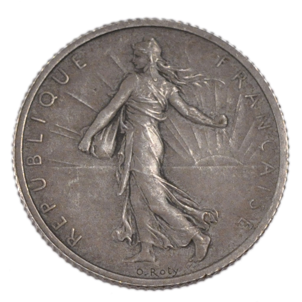 FRANCE, 1 Franc, 1898, AU(55-58), Silver, Gadoury #467, 5.00