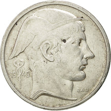 Coin, Belgium, 50 Francs, 50 Frank, 1949, EF(40-45), Silver, KM:136.1