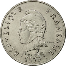 Münze, French Polynesia, 50 Francs, 1975, Paris, VZ, Nickel, KM:13