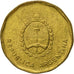 Coin, Argentina, 10 Centavos, 1986, EF(40-45), Brass, KM:98