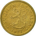 Coin, Finland, 10 Pennia, 1977, EF(40-45), Aluminum-Bronze, KM:46