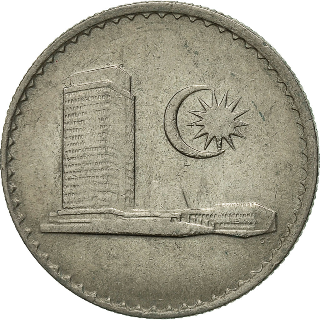 Münze, Malaysia, 10 Sen, 1976, Franklin Mint, SS, Copper-nickel, KM:3