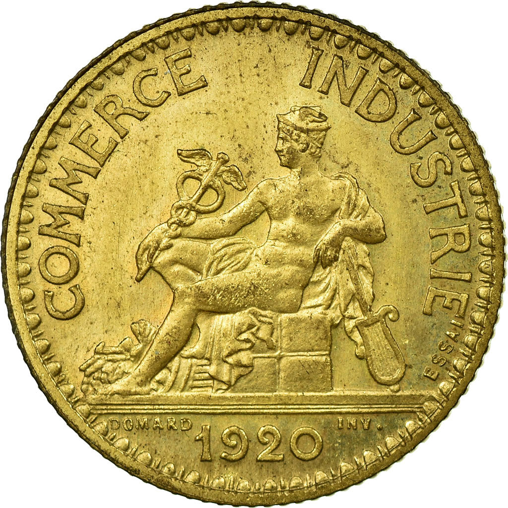 Coin, France, Chambre de commerce, Franc, 1920, Paris, ESSAI, MS(60-62)