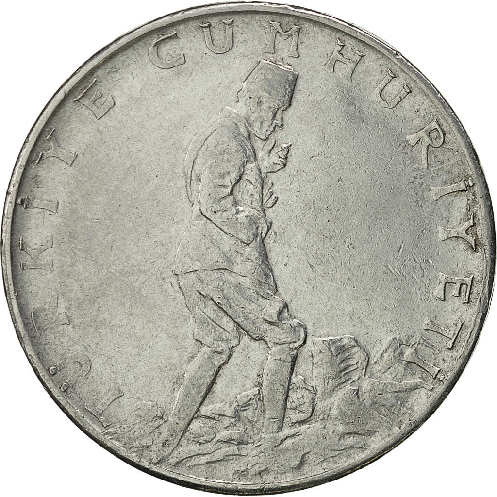 Monnaie, Turquie, 2-1/2 Lira, 1977, TTB, Stainless Steel, KM:893.2