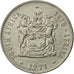 Moneta, Południowa Afryka, 50 Cents, 1971, EF(40-45), Nikiel, KM:87