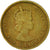 Hong Kong, Elizabeth II, 10 Cents, 1960, TTB, Nickel-brass, KM:28.1