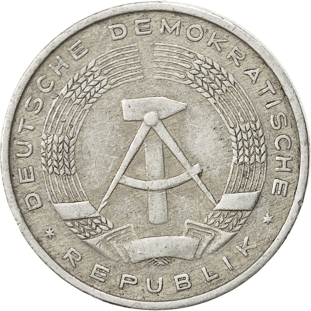 GERMAN-DEMOCRATIC REPUBLIC, 10 Pfennig, 1965, Berlin, SS, Aluminium, KM:10