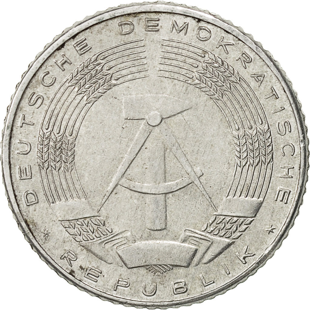 GERMAN-DEMOCRATIC REPUBLIC, 50 Pfennig, 1968, Berlin, EF(40-45), Aluminum