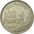 Moneta, Francja, Cochet, 100 Francs, 1958, AU(50-53), Miedź-Nikiel, Gadoury:897