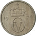 Norway, Olav V, 10 Öre, 1974, VF(30-35), Copper-nickel, KM:416
