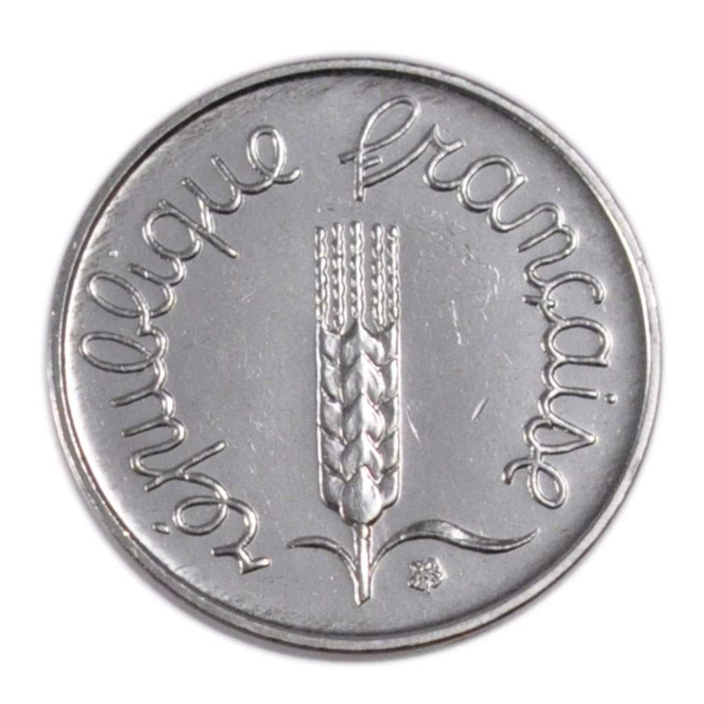 FRANCE, Épi, Centime, 1991, Paris, KM #928, MS(65-70), Stainless Steel, 15, ...