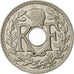 France, Lindauer, 25 Centimes, 1915, EF(40-45), Nickel, KM:867