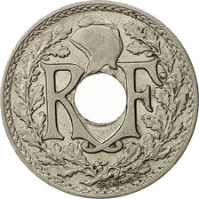 France, Lindauer, 25 Centimes, 1915, EF(40-45), Nickel, KM:867