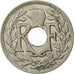 France, Lindauer, 25 Centimes, 1915, EF(40-45), Nickel, KM:867