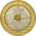 Frankreich, Mont Saint Michel, 20 Francs, 1992, Paris, SS, Tri-Metallic
