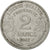 France, Morlon, 2 Francs, 1947, Paris, VF(30-35), Aluminum, KM:886a.1