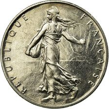Coin, France, Semeuse, Franc, 1996, MS(65-70), Nickel, Gadoury:474a