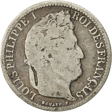 Francia, Louis-Philippe, 50 Centimes, 1847, Paris, MB, Argento, KM:768.1