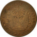 Haiti, 2 Centimes, 1886, BB, Bronzo, KM:49