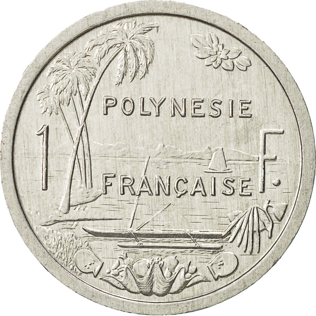 French Polynesia, Franc, 2001, Paris, AU(55-58), Aluminum, KM:11