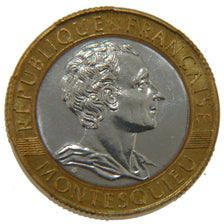 FRANCE, 10 Francs, 1989, MS(65-70), Bronze-Aluminium-Nickel, Gadoury #828, 6.50