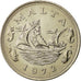 Malta, 10 Cents, 1972, British Royal Mint, UNC, Rame-nichel, KM:11