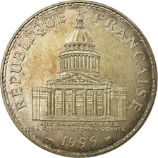 Moneda, Francia, Panthéon, 100 Francs, 1996, Paris, FDC, Plata, Gadoury:828