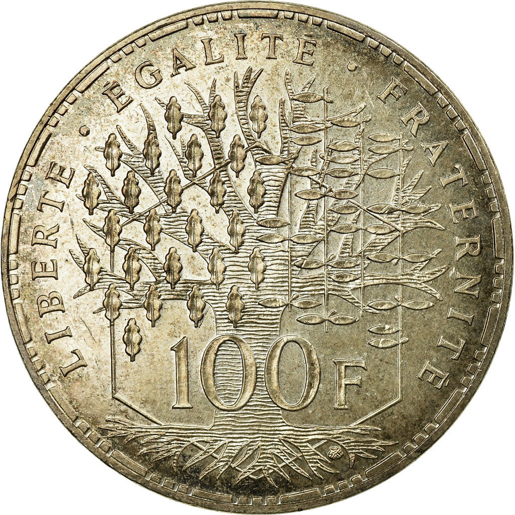Coin, France, Panthéon, 100 Francs, 1996, Paris, MS(65-70), Silver, Gadoury:828